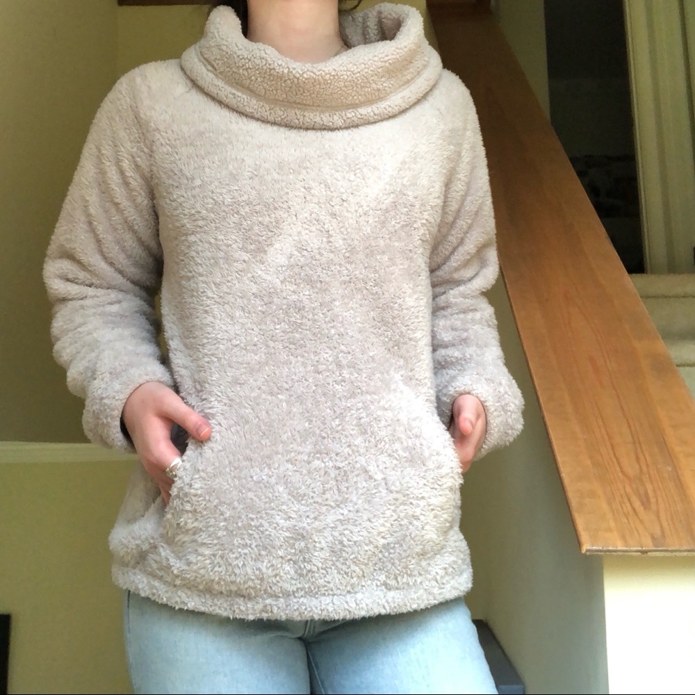 GAP BODY Cowl Neck Fleece